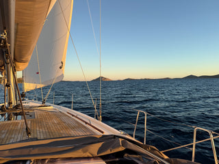 Abendliches Segeln In Kornaten Auf Hanse 510 Tropea Bei Hochsee Skipper Training Meilentoern In Kroatien