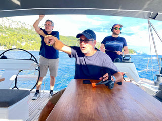 Ankermanöver Mit Hanse 510 Tropea Hanse 510 Tropea Bei Hochsee Skipper Training Meilentoern In Kroatien
