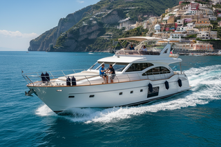 Motoryacht 46 Fuss Hochseeausbildung Amalfiküste Capri