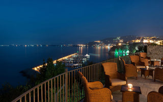 Agropoli Hafen Nacht Motoryacht Meilentörn Amalfiküste