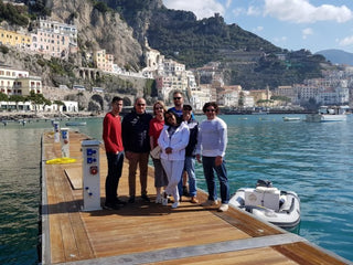 Amalfiküste Panorama Motoryacht Meilentörn Italien