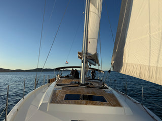 Mildes Abendsegeln Im November Auf Hanse 510 Tropea Bei Hochsee Skipper Training Meilentoern In Kroatien