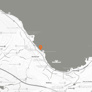 Lagoo Segelschule Standort Richterswil am Zürichsee - Karte