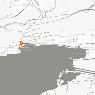 Lagoo Segelschule Standort Schmerikon am Zürichsee - Karte