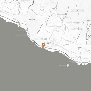 Lagoo Segelschule Standort Stäfa am Zürichsee - Karte